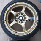 JDM Gram Lights Gold 57C Rays Wheels 16 inch 5 Lug 5x114.3 